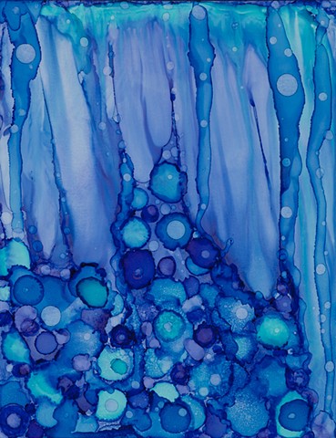 shelley lowenstein beta cells art and science biology abstracts oil on canvas science and art