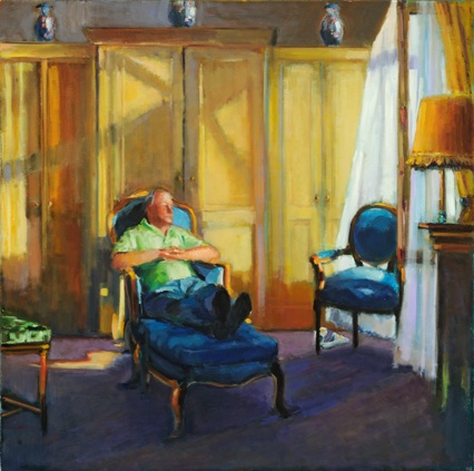 lowenstein sleeping man old world hotel lounge chair