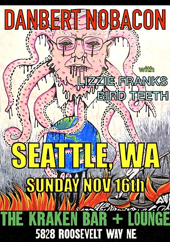 Sunday November 16th - The Kraken SEATTLE, WA 