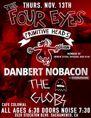 Thursday November 13th - Cafe Colonial, SACRAMENTO CA 