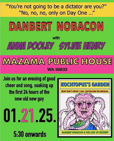 Tuesday January 21st 2025 - Mazama Pub, MAZAMA WA