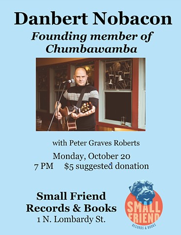 Monday October 20th *Small Friend Records & Books RICHMOND, VA