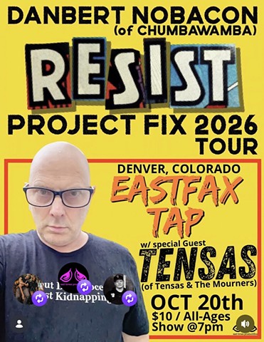 Tuesday October 20th 2026 - Eastfax Tap DENVER, CO 