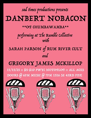 Saturday November 15th - The Rumble Collective, PORTLAND, OR 