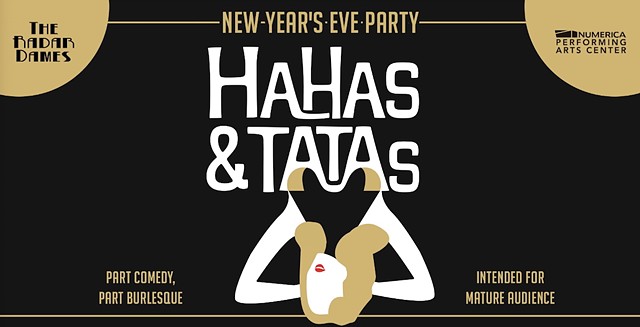 Wed December 31st 2025 - Thurs Jan 1st 2026 - Numerica Performing Arts Center WENATCHEE WA