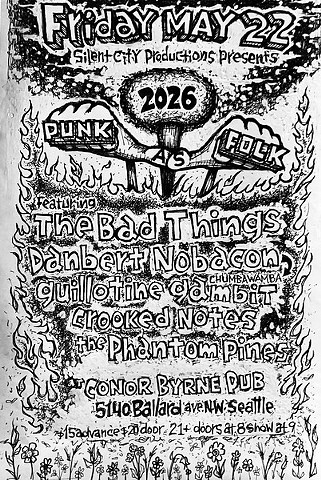 Friday May 22nd – Conor Byrne Ballard, SEATTLE, WA