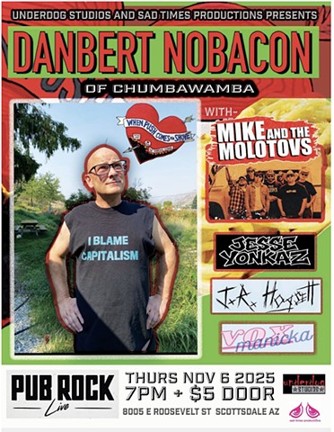 Thursday November 6th *Pub Rock SCOTTSDALE  AZ*