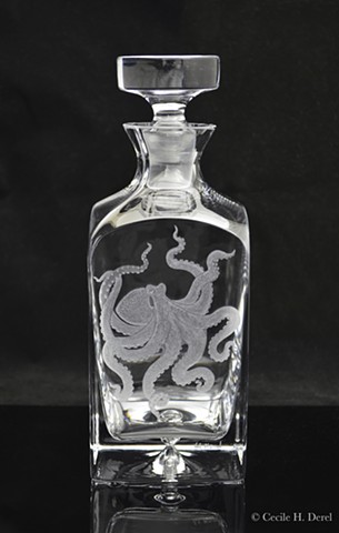 Octopus Whiskey Decanter
