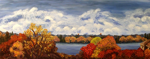 Autumn leaves; Oak Ridges Moraine