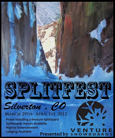 Silverton Splitfest poster 2012