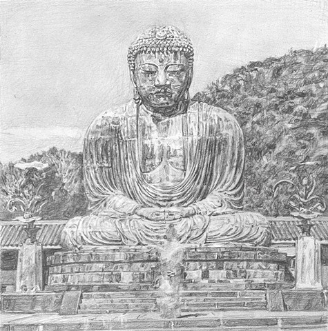 Untitled (Tseng Kwong Chi, Kamakura, Japan (Buddha)