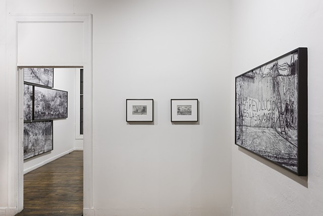 Installation view at Commonwealth and Council, Los Angeles