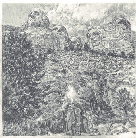 Untitled (Tseng Kwong Chi, Mount Rushmore, South Dakota, 1986)