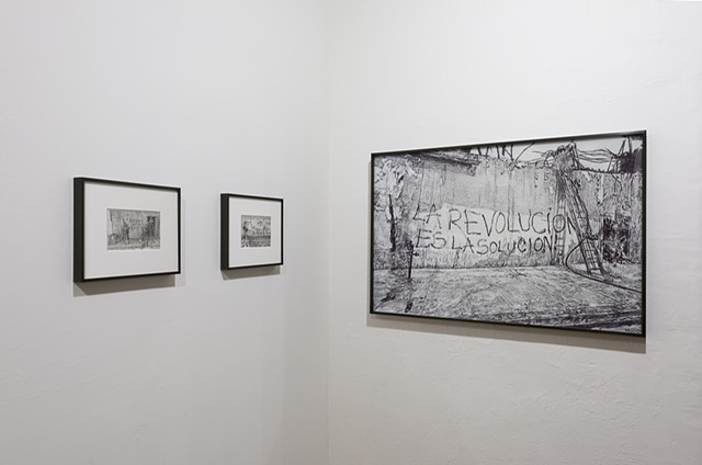 Installation view at Commonwealth and Council, Los Angeles 