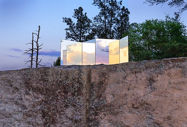 Arabia Sunset Mirror Box