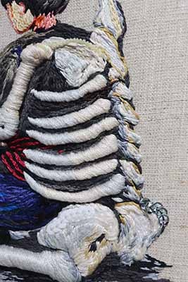 Supported in Motion No.1- detail