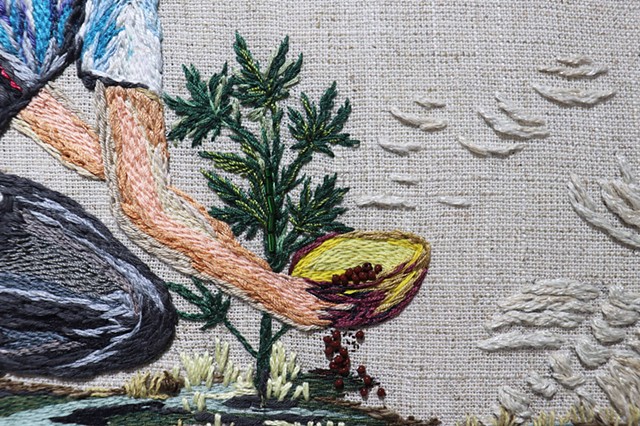 Supported in Motion No.2 - detail