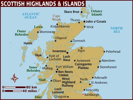 Cape Ness Scotland Map Highland Ink And Microblading