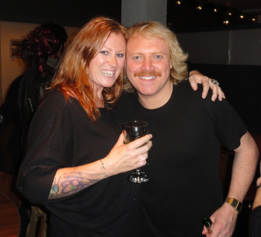 Keith Lemon and I at the Celebrity Juice after Party in London April 2012