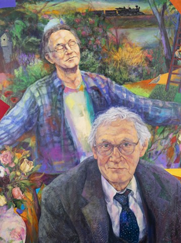 For Wilber Blair and the Painting He Didn’t Get to Do (Dove on the Fourth Rung)