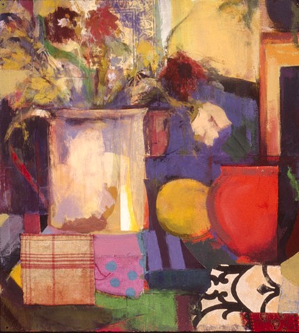 Still Life with Flowers and Orange Bowl