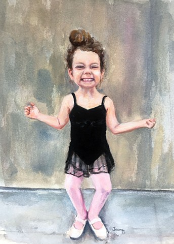 ballet, painting, portraits