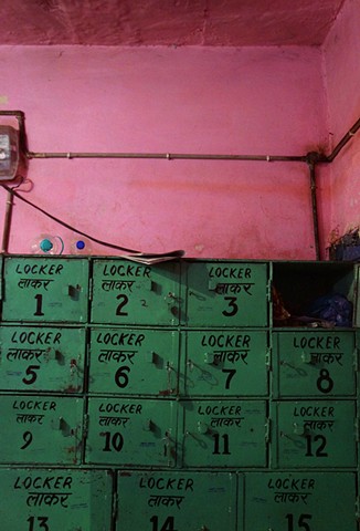 Complementary -Temple Lockers, Varanasi, 2013