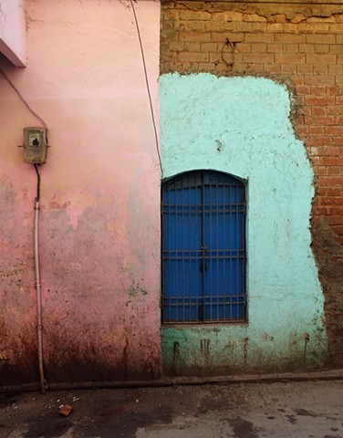Complementary - Blue Window, Varanasi, 2020