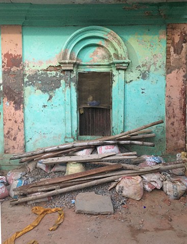 Complementary - Green Door, Varanasi, 2020