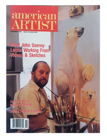 American Artist cover 
John Seerey Lester