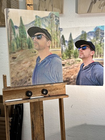 Jake in Yosemite California in studio