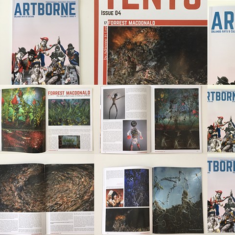 Artborne Magazine Spread