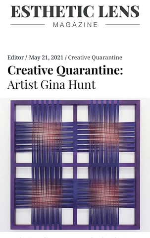 (interview) Creative Quarantine: Artist Gina Hunt