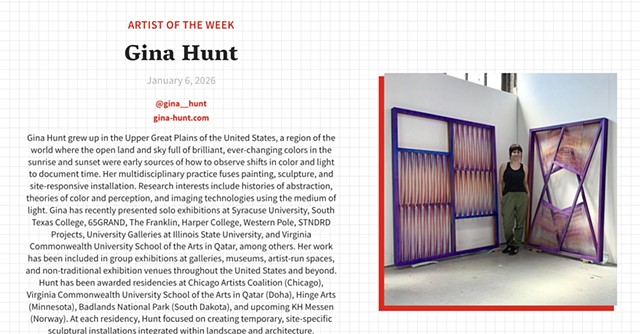 LVL3 Artist of the Week: Gina Hunt