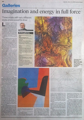 'Imagination & Energy in Full Force'

TJ McNamara - New Zealand Herald - Arts - Review of 'Noumena' - Orexart - 14/03/15
