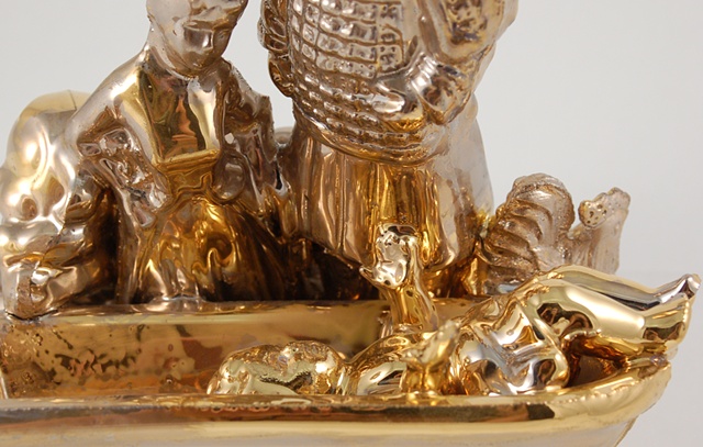 Golden Crèche, detail