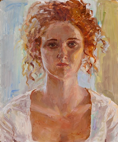 Helena Portrait oil on panel