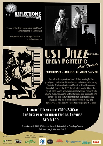 Reflections 2010 Just Jazz Poster
