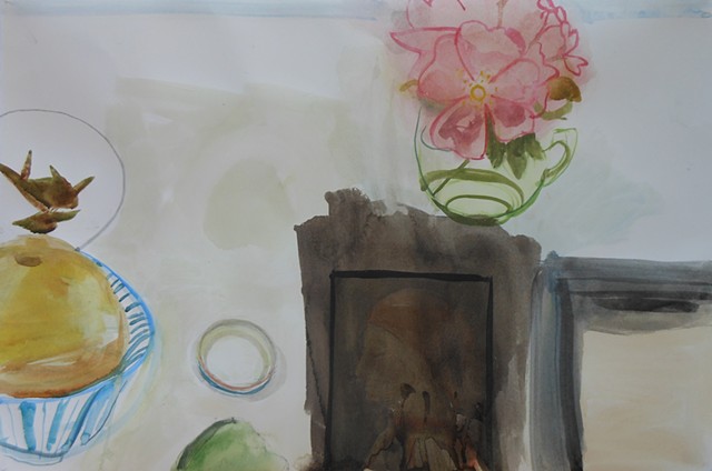 Still Life with Postcard