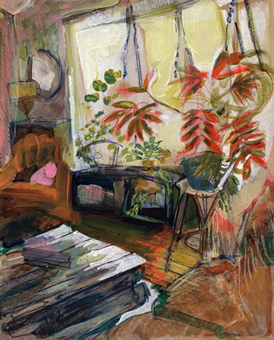 erika stearly, affordable art, daily painting, still life painting, contemporary art, interior space