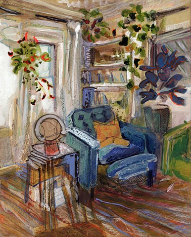 erika stearly, affordable art, daily painting, still life painting, contemporary art, interior space