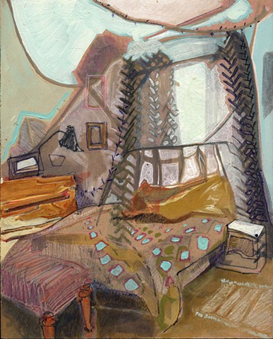 contemporary painting, erika stearly, still life, fine art