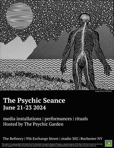 I am very excited to be part of the curatorial team organizing The Psychic Seance June 21-23 2024!