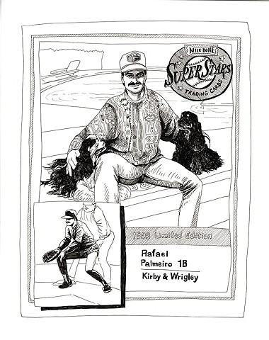 Rafael Palmeiro, Kirby, Wrigley (Nabisco 1993)
