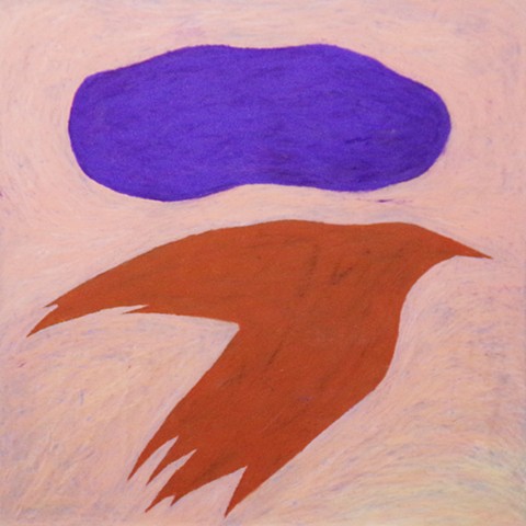 Purple Cloud and the Rare Red Crow