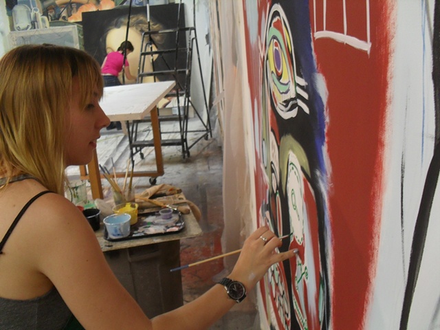 Painting the Basquiat