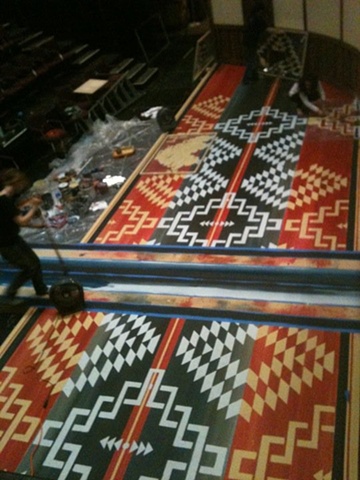 Painting the Carpet