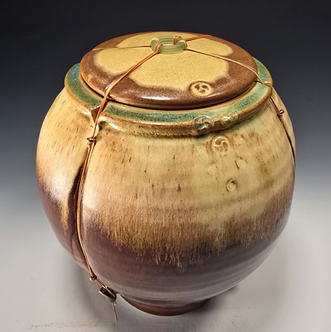 Fat Harvest Tied-Down Jar