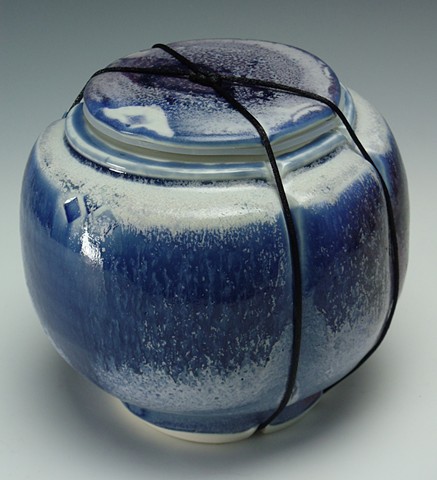 Blue Bundle Jar