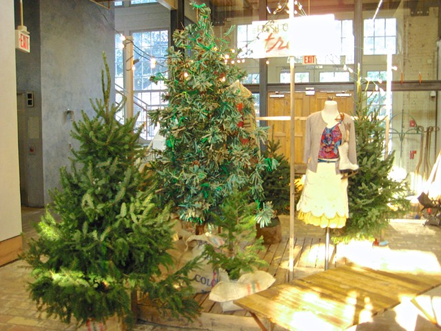 anthropologie holiday display prototyping